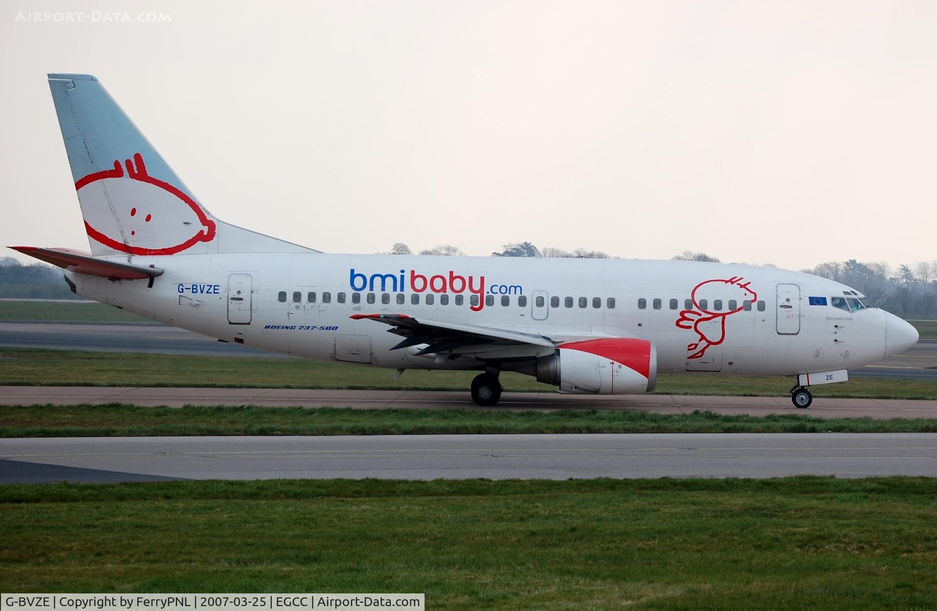 G-BVZE, 1993 Boeing 737-59D C/N 26422, BMI Baby B735