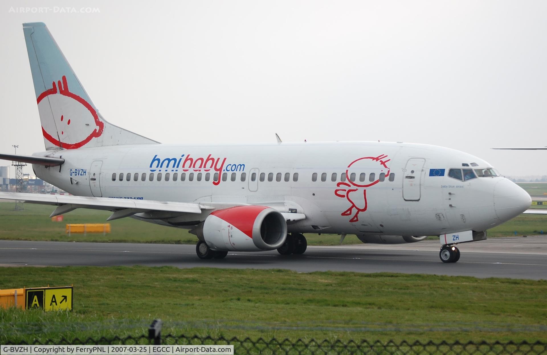 G-BVZH, 1991 Boeing 737-5Q8 C/N 25166, BMI Baby B735