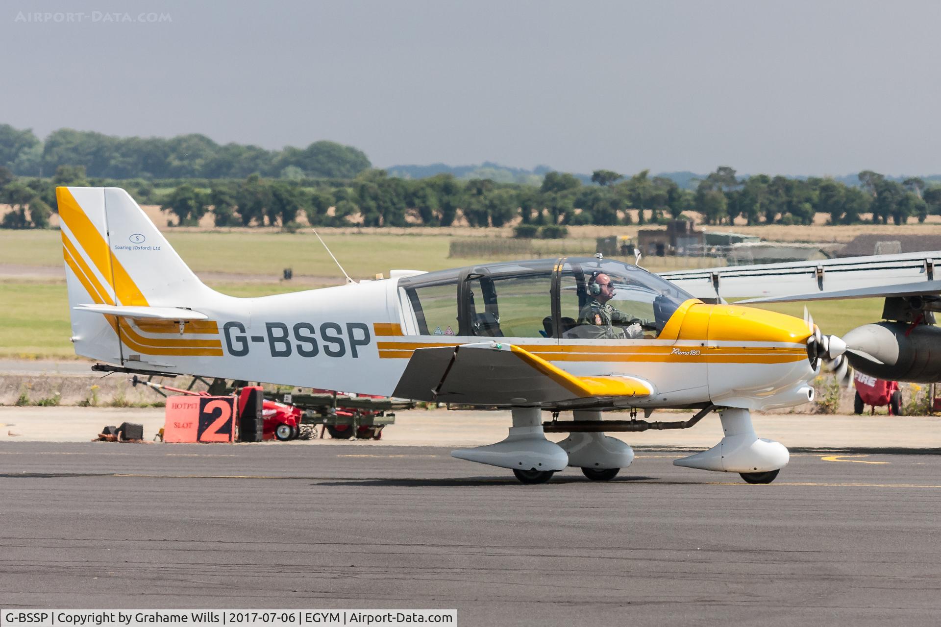 G-BSSP, 1990 Robin DR-400-180R Remorqueur Regent C/N 2015, Robin DR400/180R G-BSSP Soaring (Oxford) Ltd, Marham 6/7/17