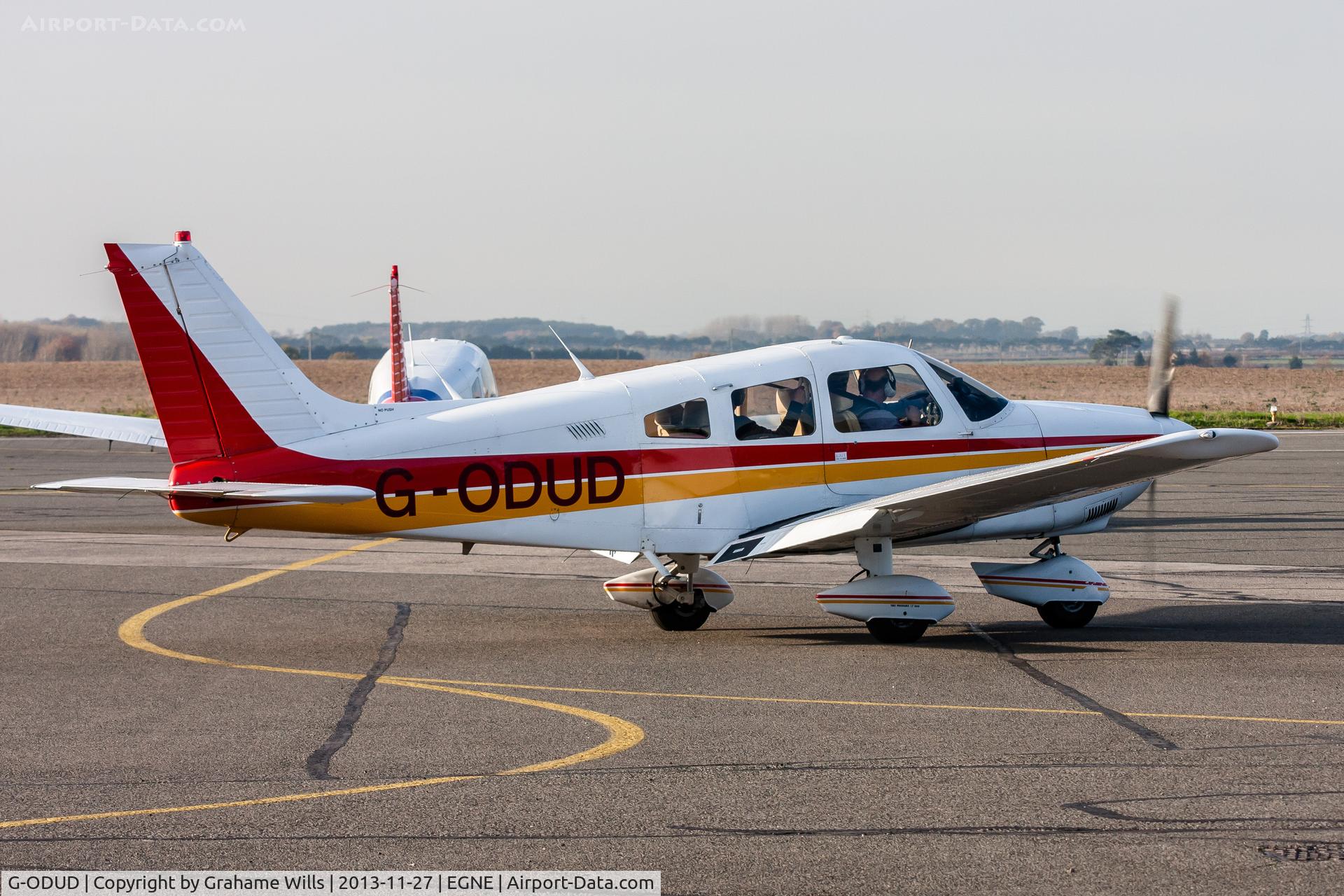 G-ODUD, 1977 Piper PA-28-181 Cherokee Archer II C/N 28-7790107, Piper PA-28-181 Archer II G-ODUD, Gamston 27/11/13