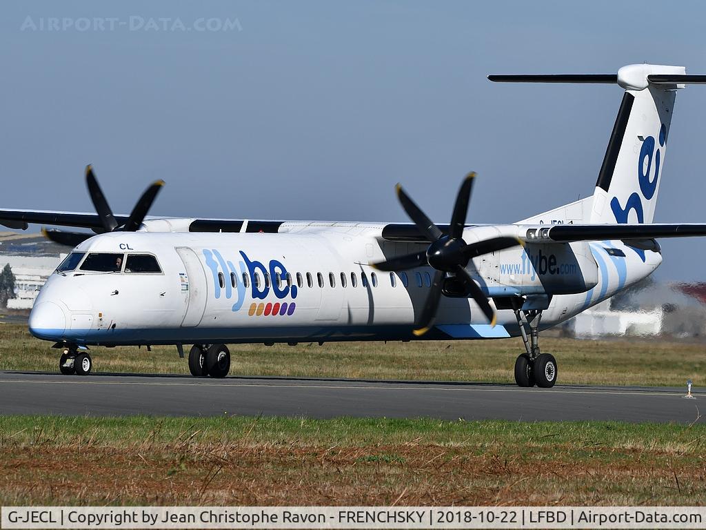 G-JECL, 2005 De Havilland Canada DHC-8-402Q Dash 8 C/N 4114, BE1844 departure to Birmingham (BHX)