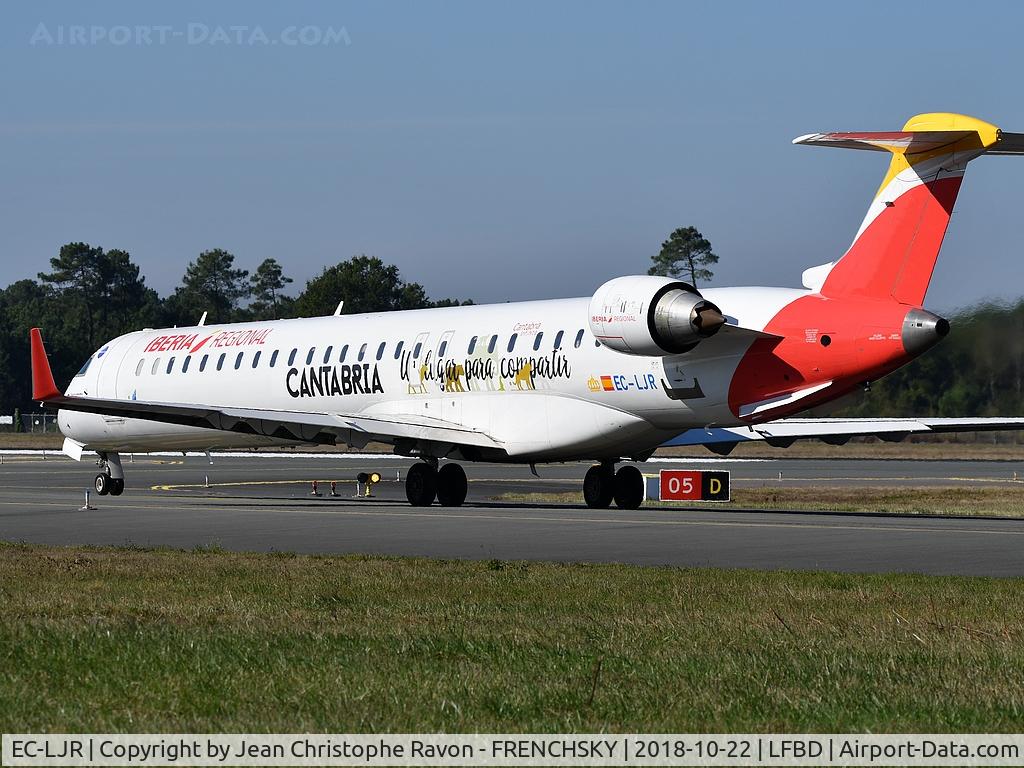 EC-LJR, 2010 Bombardier CRJ-1000ER NG (CL-600-2E25) C/N 19002, Iberia Regional IB8551 departure to Madrid