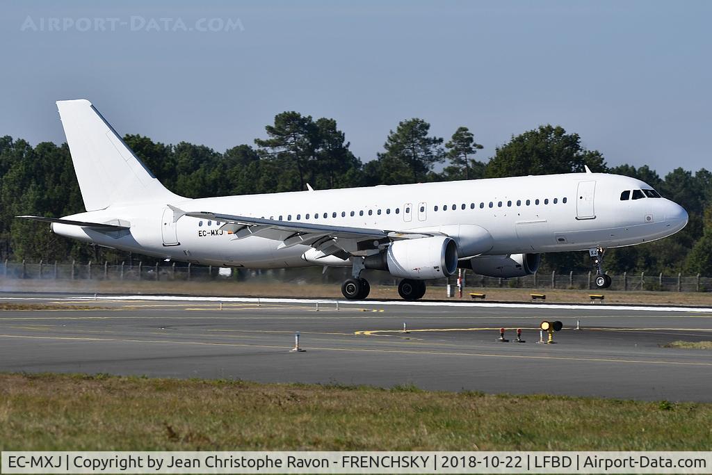 EC-MXJ, 1998 Airbus A320-214 C/N 876, Gowair Vacation Airlines / HOP A53245 from Nice landing runway 05