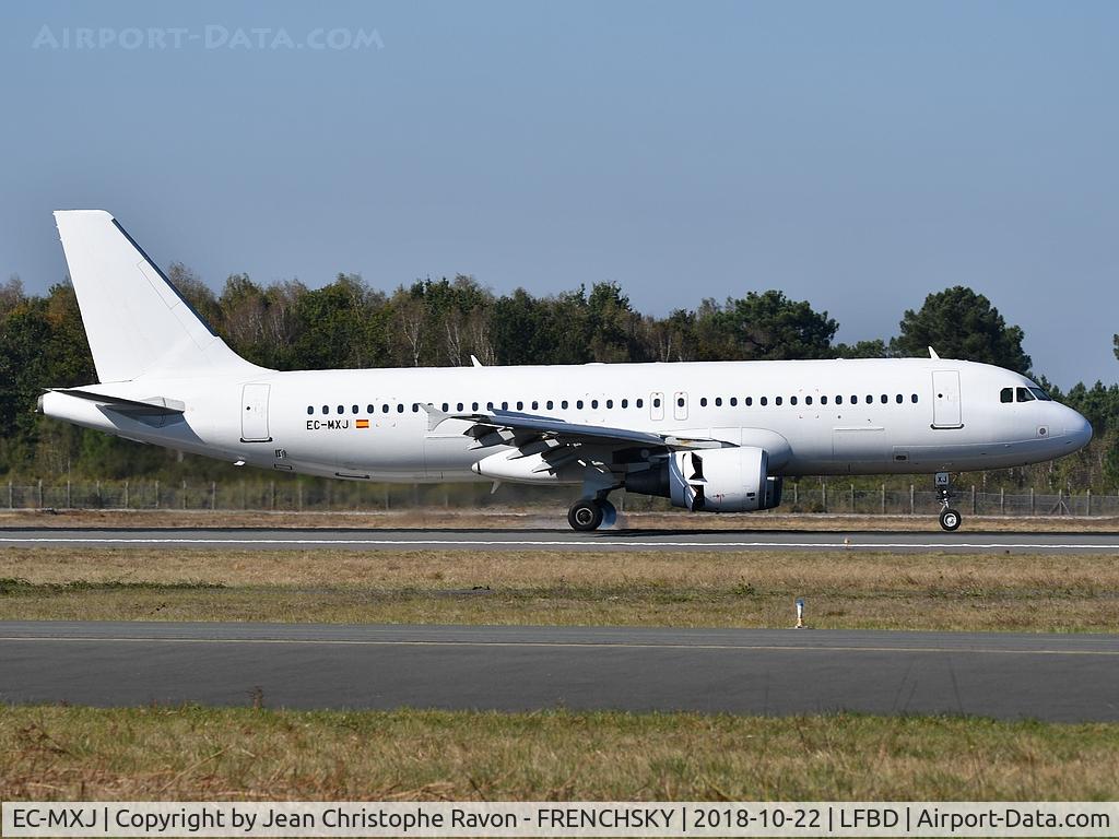 EC-MXJ, 1998 Airbus A320-214 C/N 876, Gowair Vacation Airlines / HOP A53245 from Nice landing runway 05
