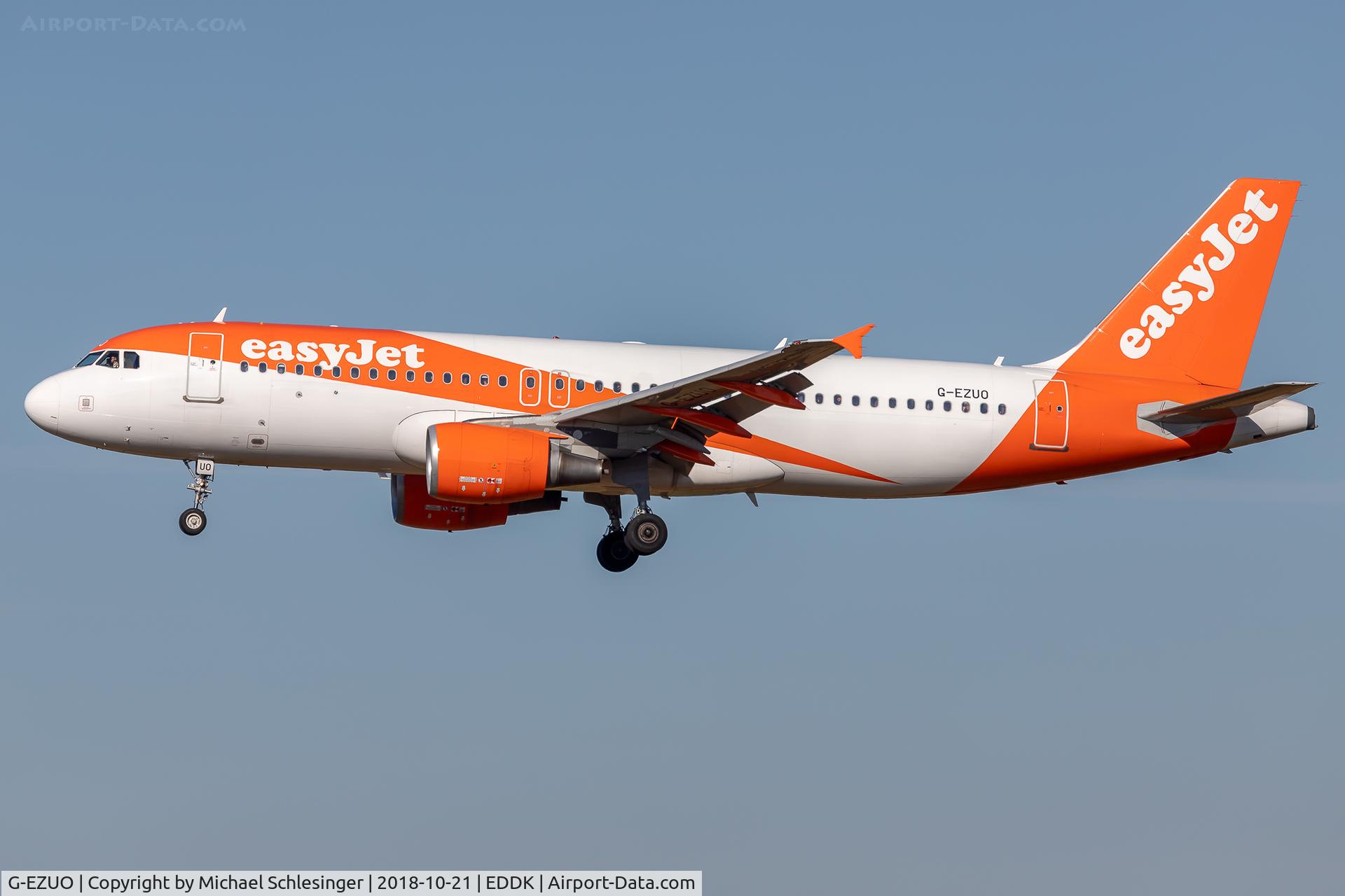 G-EZUO, 2012 Airbus A320-214 C/N 5052, G-EZUO - Airbus A320-214 - easyJet