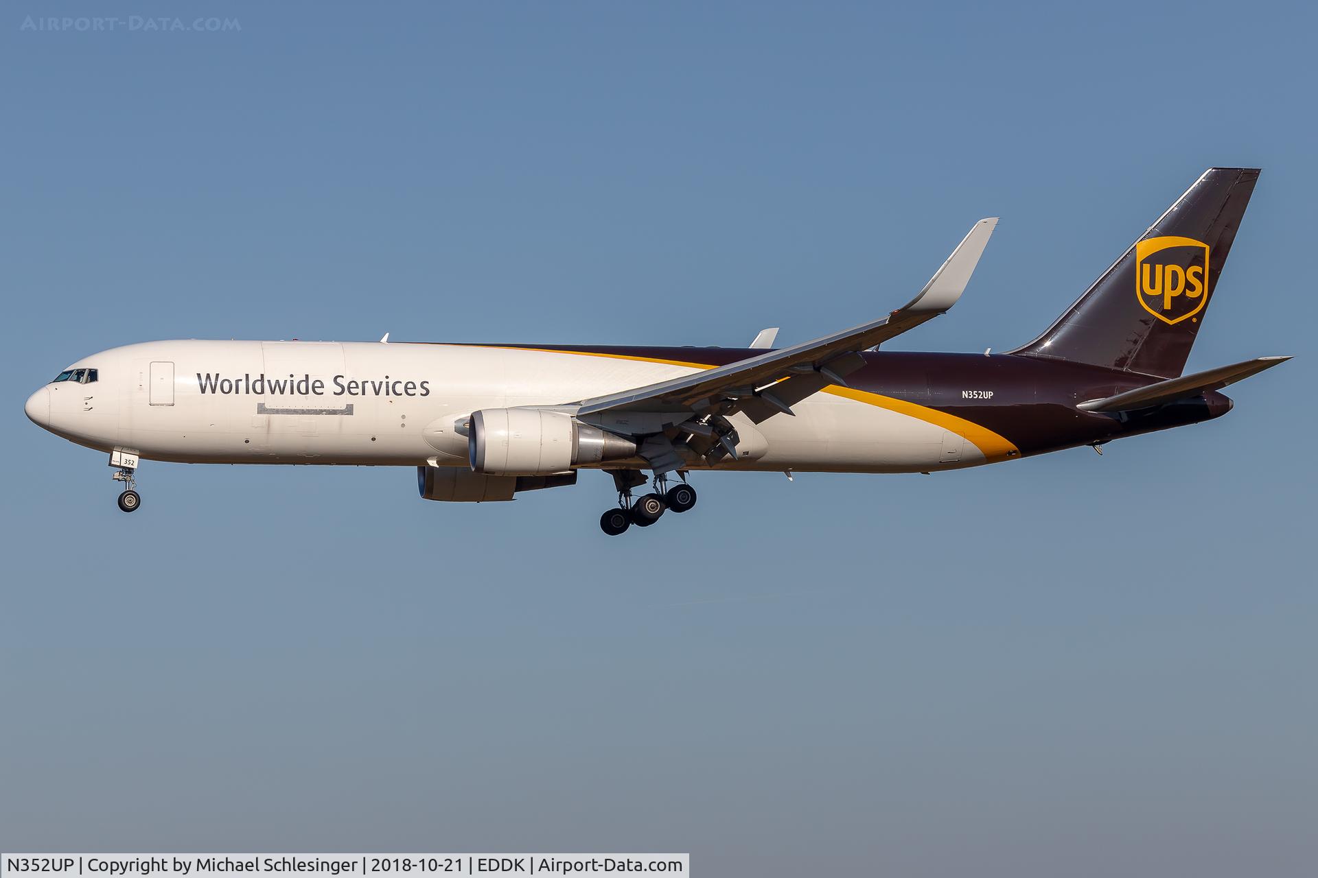 N352UP, 2012 Boeing 767-34AF/ER C/N 37875, N352UP - Boeing 767-34AF(ER)(WL) - United Parcel Service (UPS)
