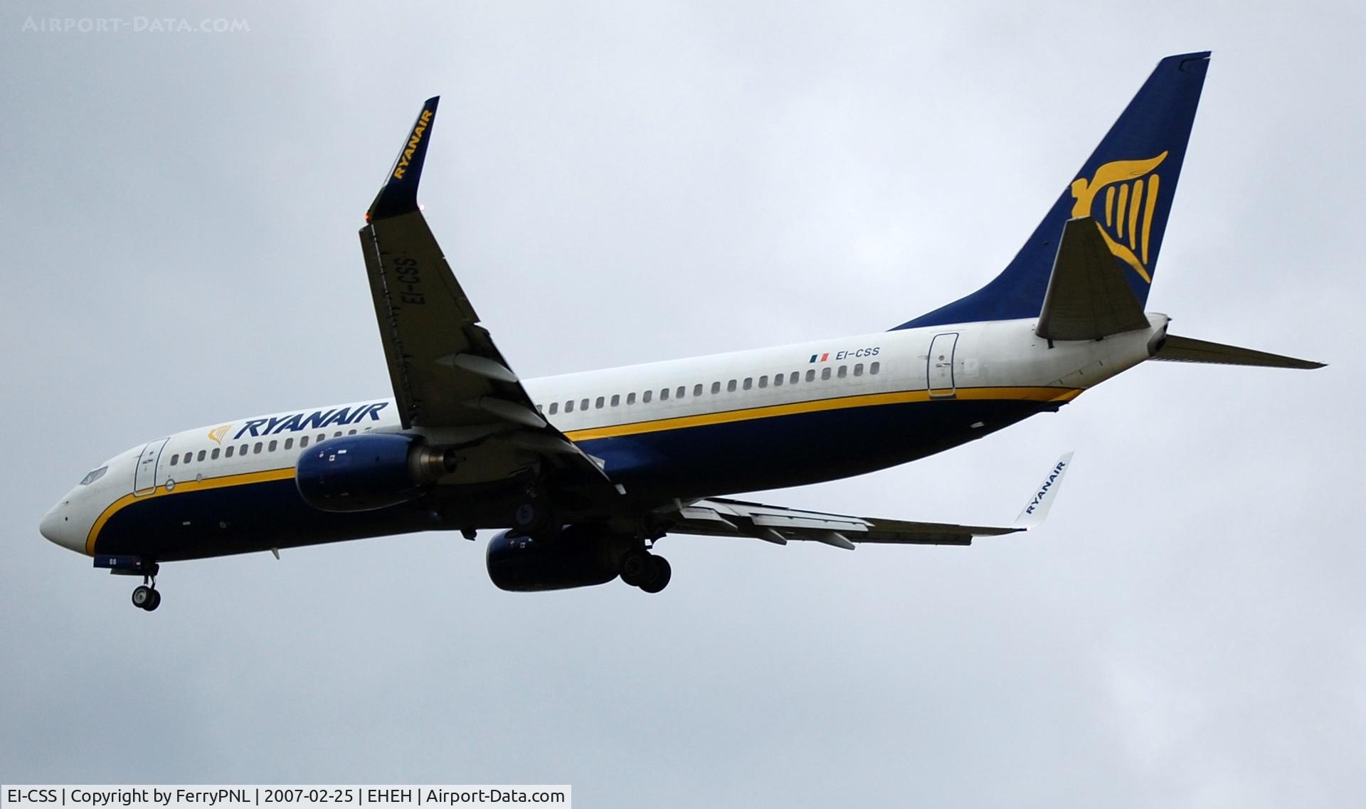 EI-CSS, 2001 Boeing 737-8AS C/N 29932, Ryanair in 