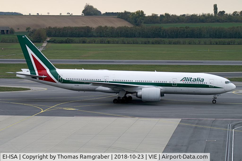 EI-ISA, 2002 Boeing 777-243/ER C/N 32855, Alitalia Boeing 777-200