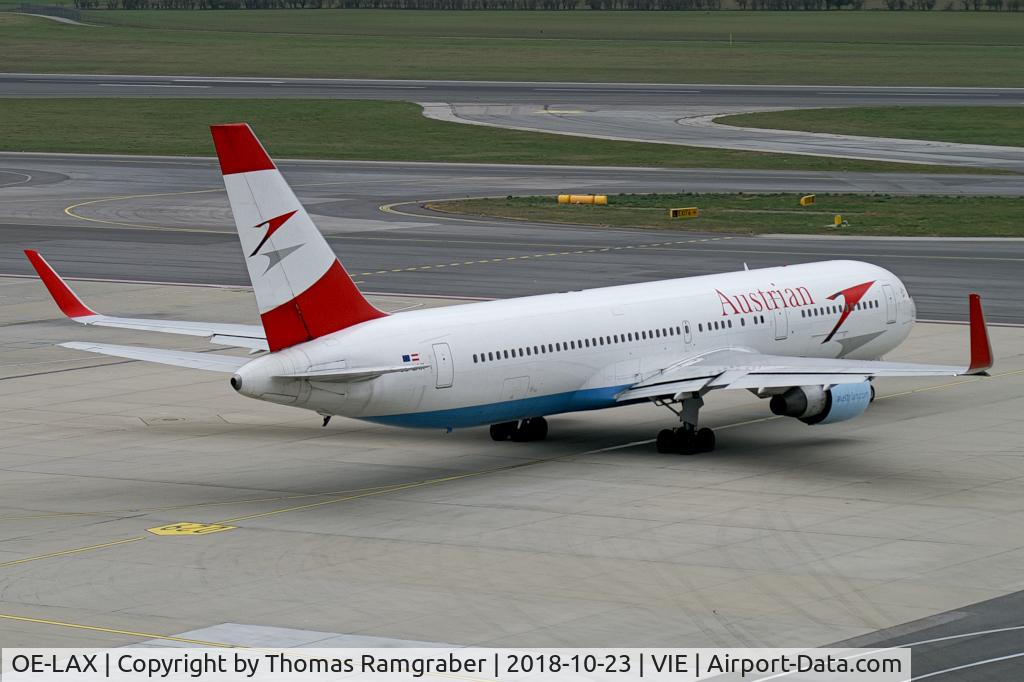 OE-LAX, 1992 Boeing 767-3Z9/ER C/N 27095, Austrian Airlines Boeing 767-300