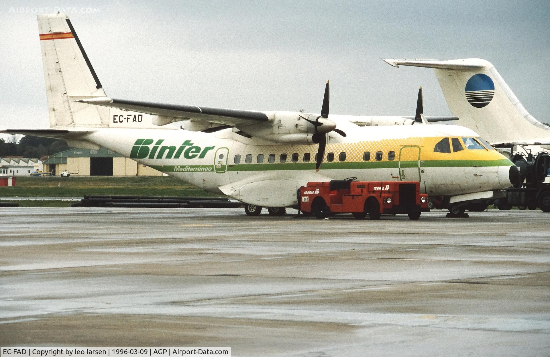 EC-FAD, 1990 CASA CN235-100 C/N C018, Malaga 9.3.1996