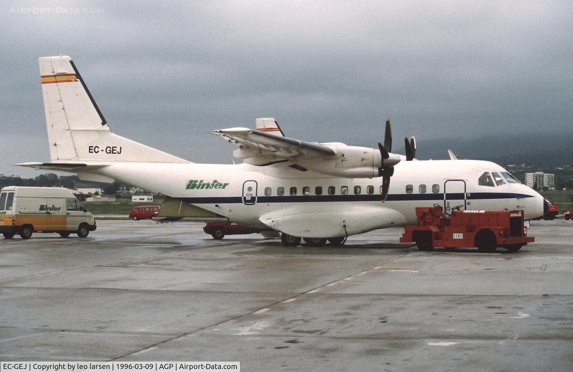EC-GEJ, 1991 Casa 235-200QC C/N C041, Malaga 9.3.1996
