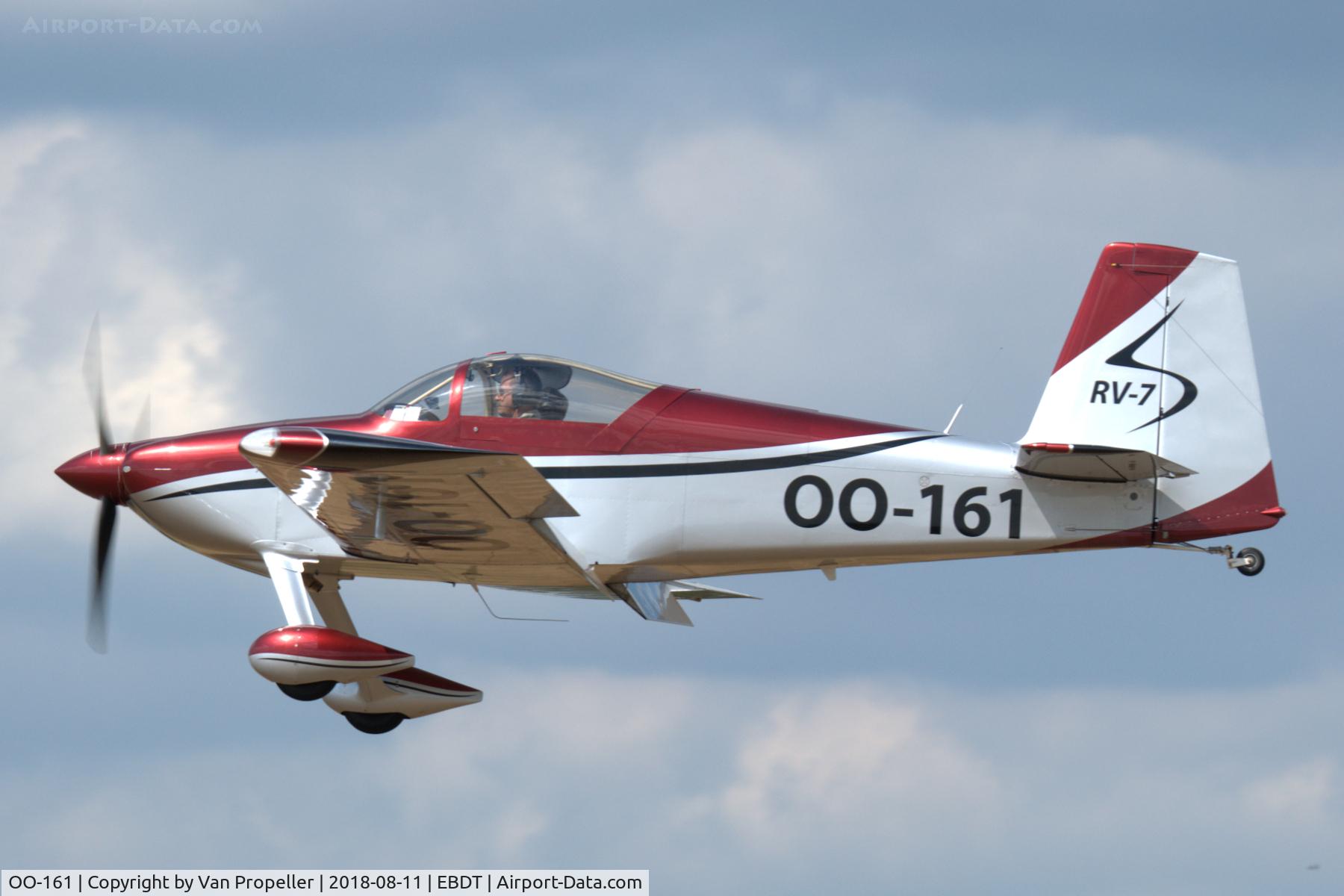 OO-161, 2014 Vans RV-7 C/N 73430, Van's RV-7 at Schaffen-Diest, old-timer fly-in 2018