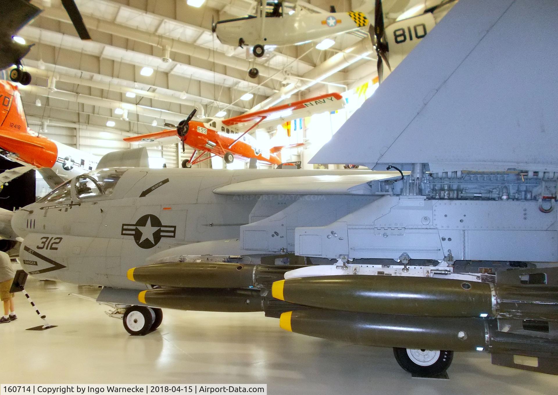 160714, LTV A-7E Corsair II C/N E-547, LTV A-7E Corsair II at the NMNA, Pensacola FL