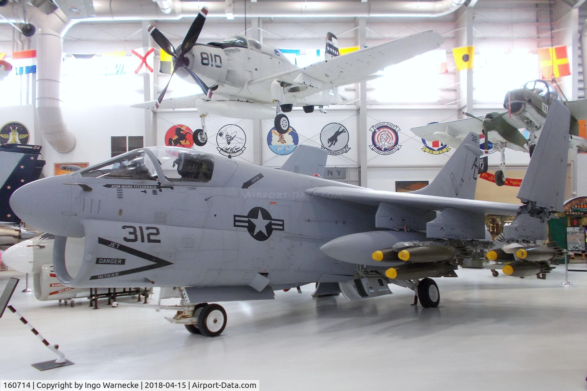 160714, LTV A-7E Corsair II C/N E-547, LTV A-7E Corsair II at the NMNA, Pensacola FL