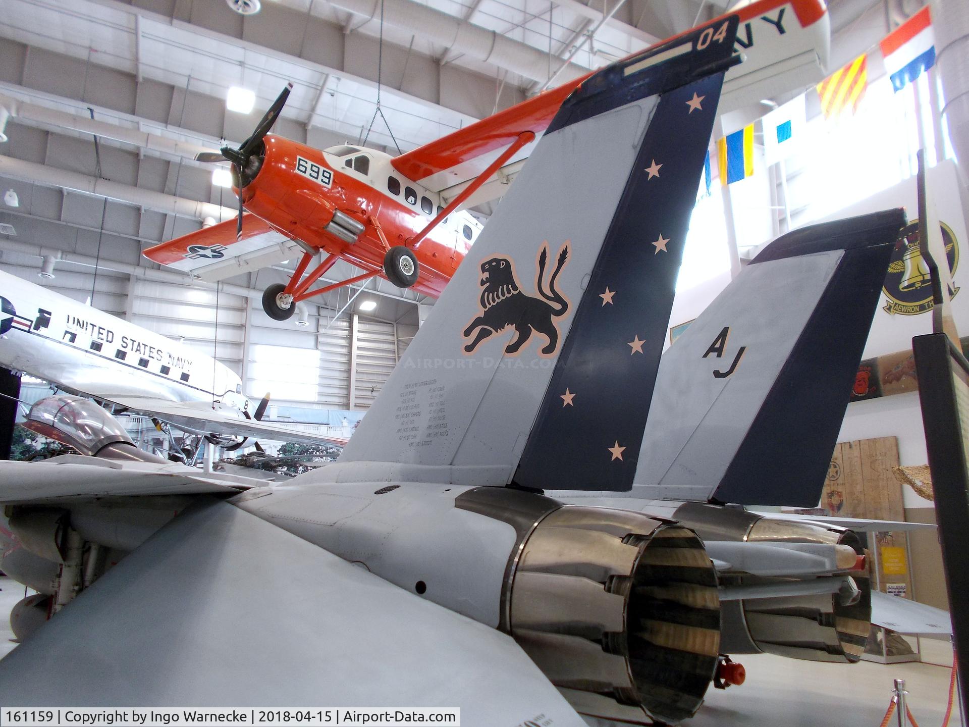 161159, Grumman F-14DR Tomcat C/N 386, Grumman F-14DR Tomcat at the NMNA, Pensacola FL