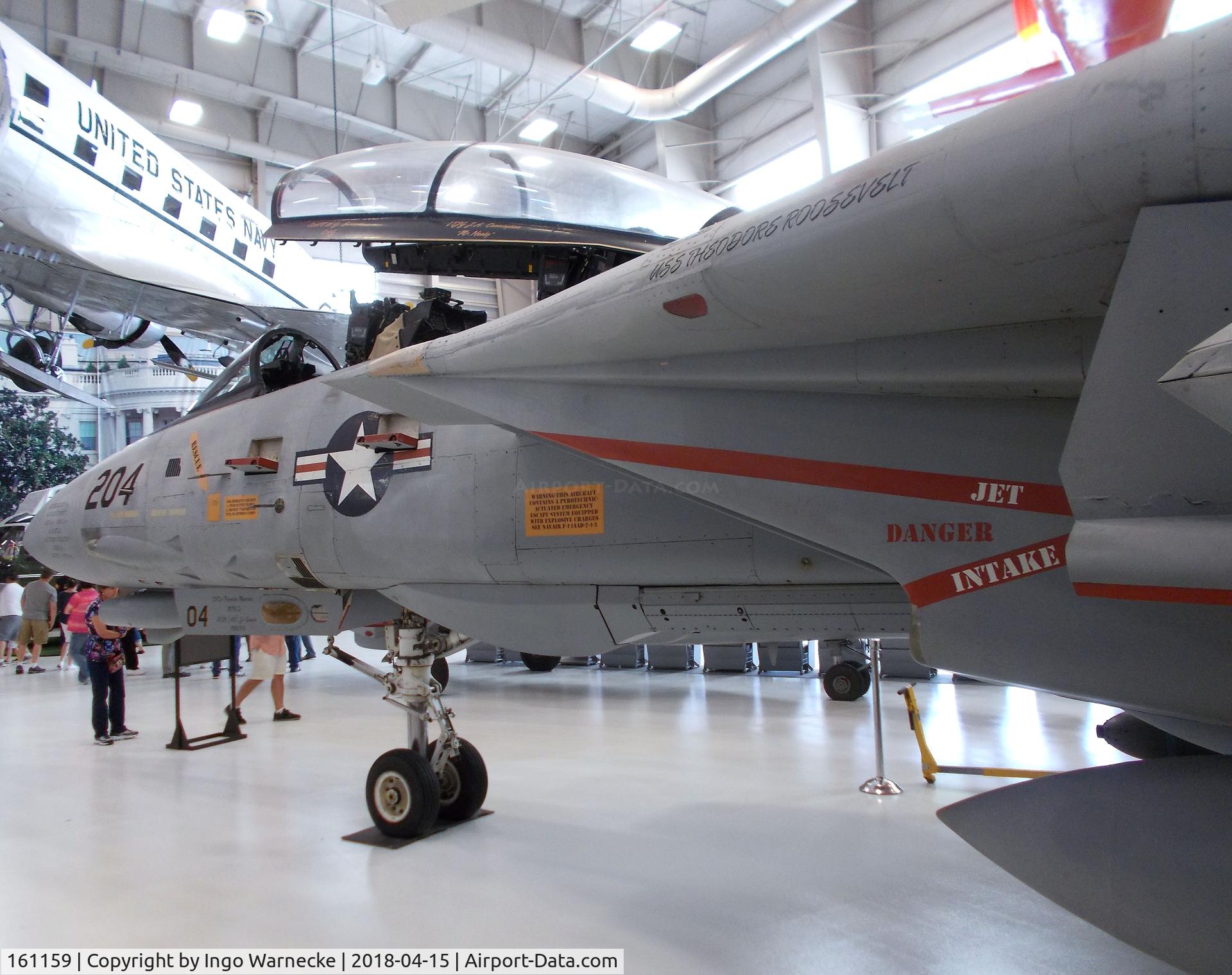 161159, Grumman F-14DR Tomcat C/N 386, Grumman F-14DR Tomcat at the NMNA, Pensacola FL