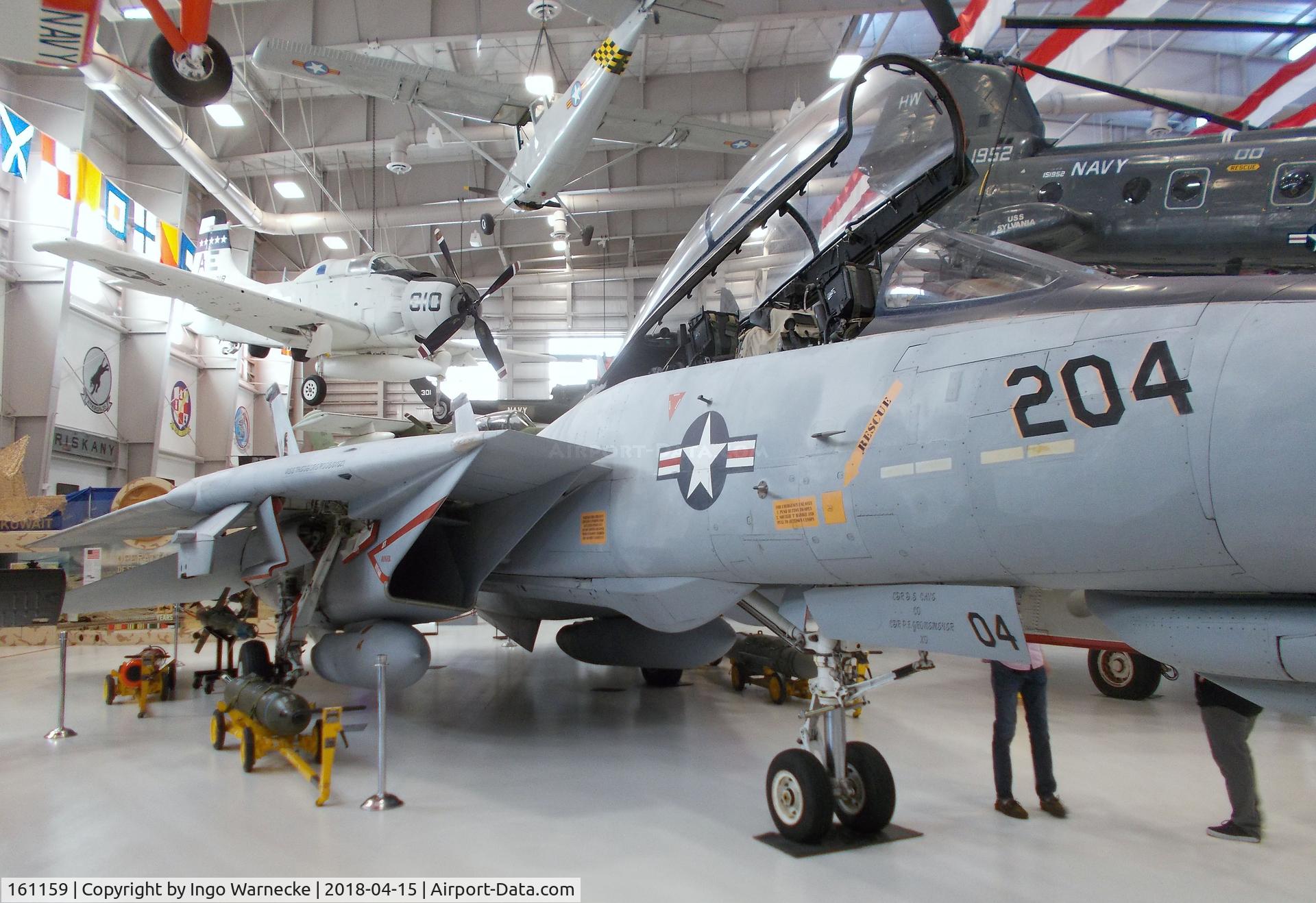 161159, Grumman F-14DR Tomcat C/N 386, Grumman F-14DR Tomcat at the NMNA, Pensacola FL