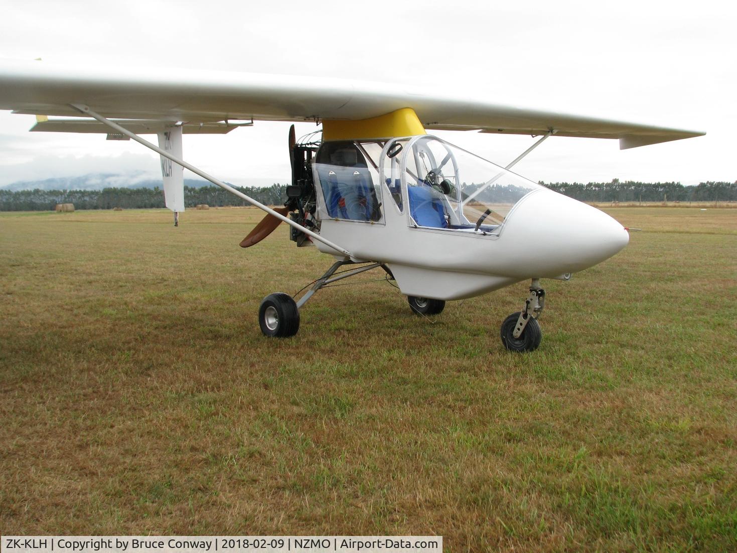 ZK-KLH, 1989 CFM Shadow Series BD C/N 060/MAANZ/417, Restored by Bruce Conway between 2010 and 2017. Now flying in Manapouri and owned by Bruce Conway, Invercargill, New Zealand, Fitted with new Rotax 582 engine, driving a3-blade Brent Thompson prop.