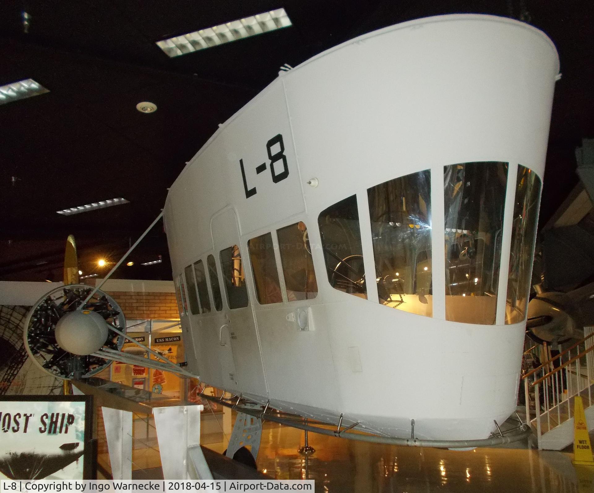 L-8, Goodyear L-class C/N unknown_L-8, Goodyear L-class blimp, control car only, at the NMNA, Pensacola FL