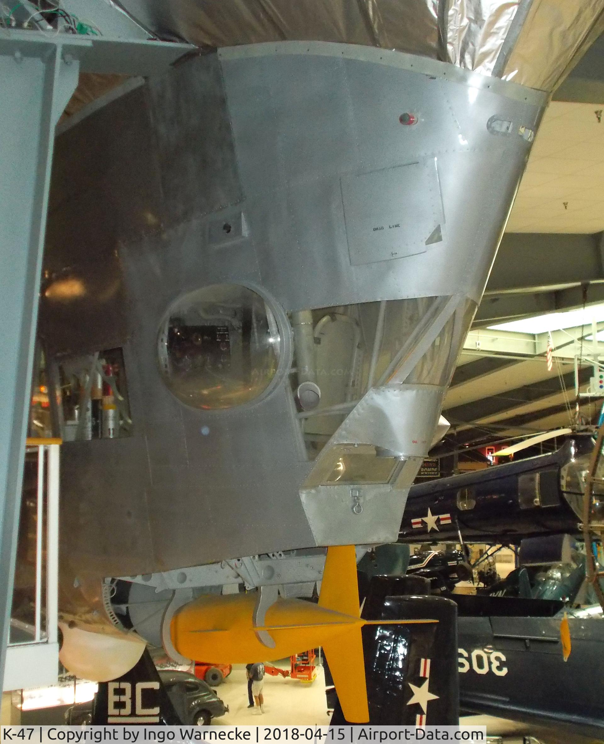 K-47, Goodyear K-class C/N unknown_K-47, Goodyear K-class blimp, control car only, at the NMNA, Pensacola FL