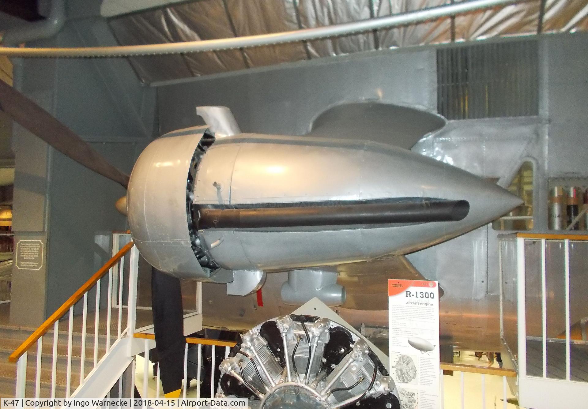 K-47, Goodyear K-class C/N unknown_K-47, Goodyear K-class blimp, control car only, at the NMNA, Pensacola FL