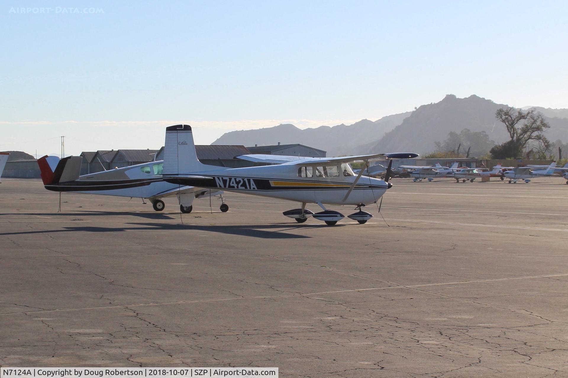 N7124A, 1956 Cessna 172 C/N 29224, 1956 Cessna 172, Continental O-300 145 Hp