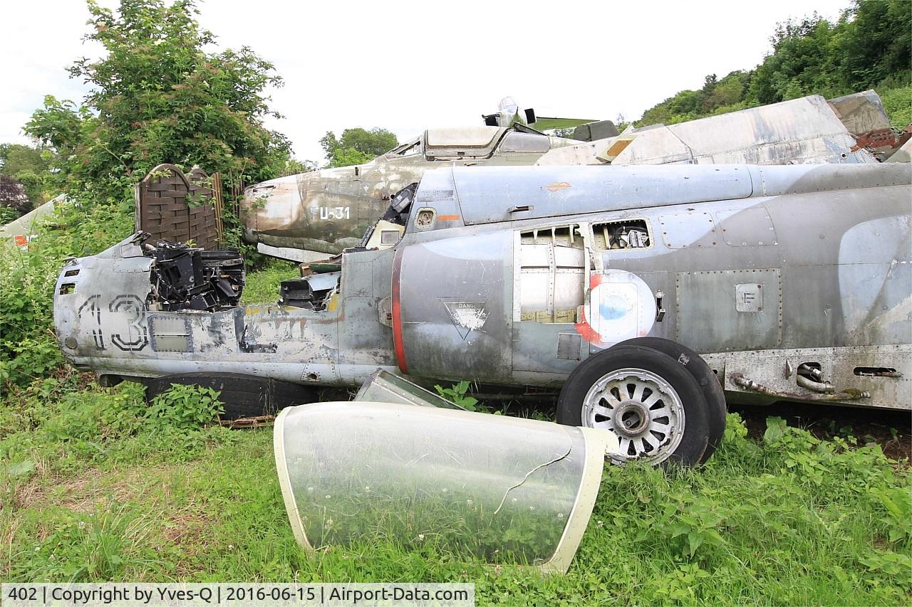 402, Dassault Mirage IIIE C/N 402, Dassault Mirage IIIE, Savigny-Les Beaune Museum