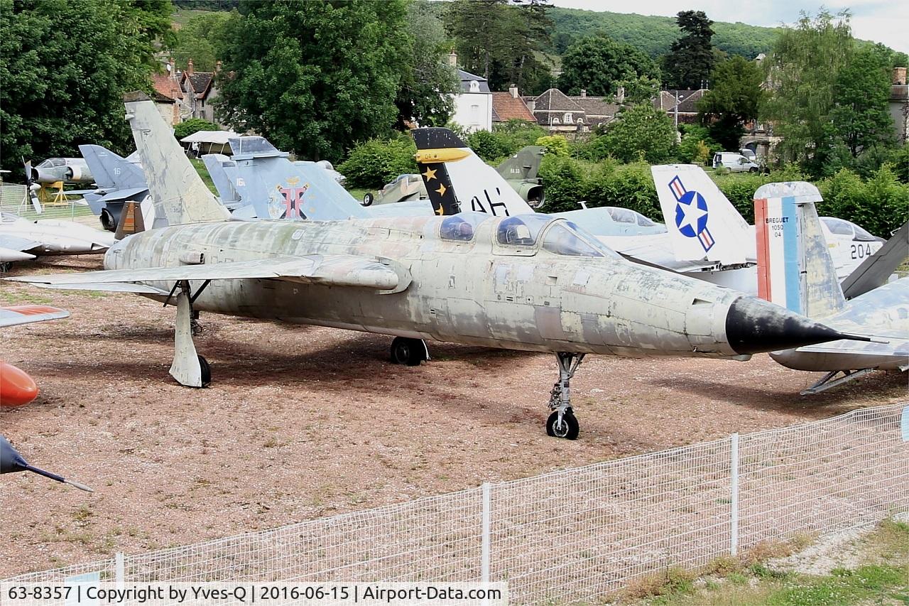 63-8357, Republic F-105F Thunderchief C/N F134, Republic F-105F Thunderchief, Savigny-Les Beaune Museum