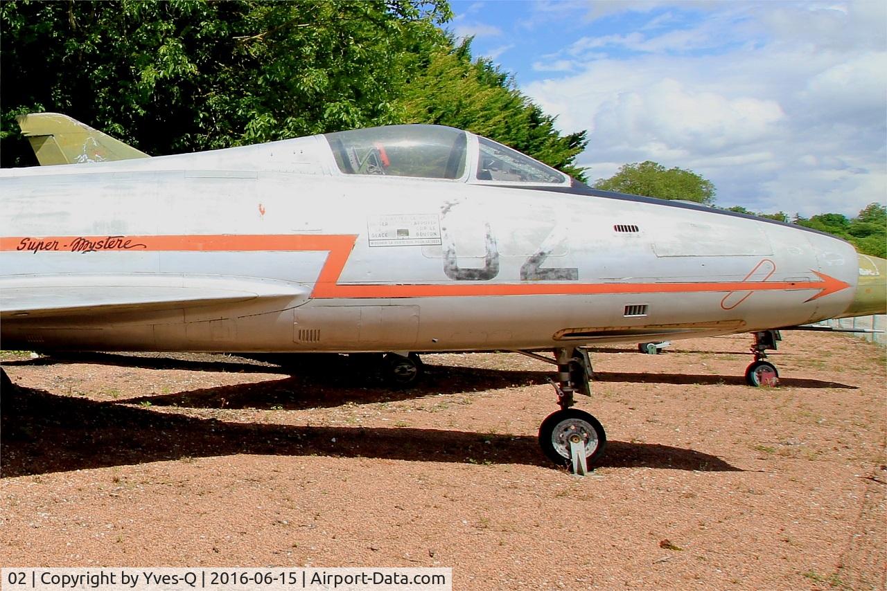 02, Dassault Super Mystere B.2 C/N 02, Dassault Super Mystere B.2, Savigny-Les Beaune Museum