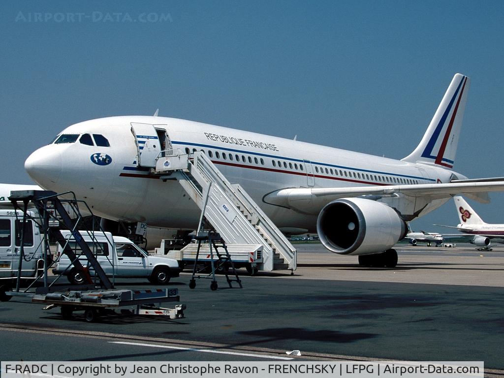F-RADC, 1988 Airbus A310-304 C/N 418, Commandement du Transport Aerien Militaire
