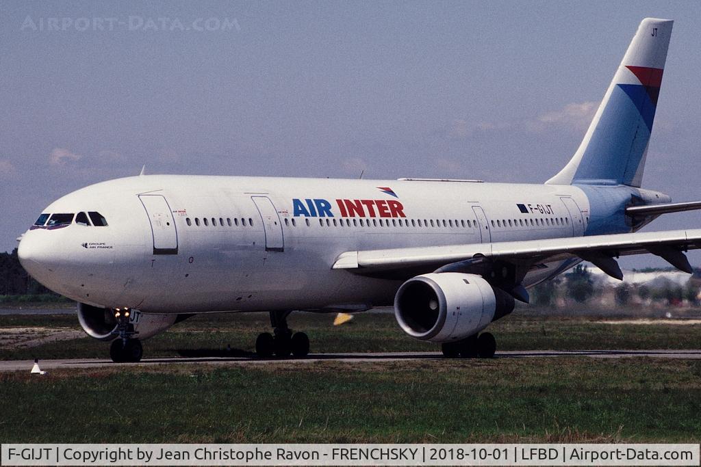 F-GIJT, 1974 Airbus A300B4-103 C/N 009, ex AIR INTER (b/u TLS 1998)