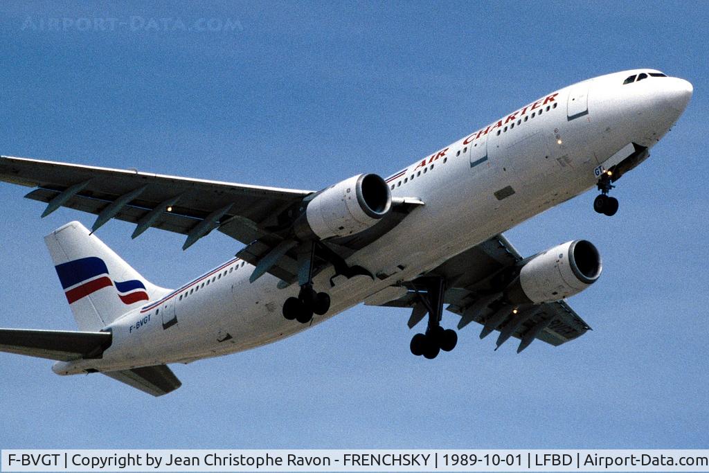 F-BVGT, 1982 Airbus A300B4-203 C/N 183, ACI Air Charter International (now Samara Airlines 4L-BAK)
