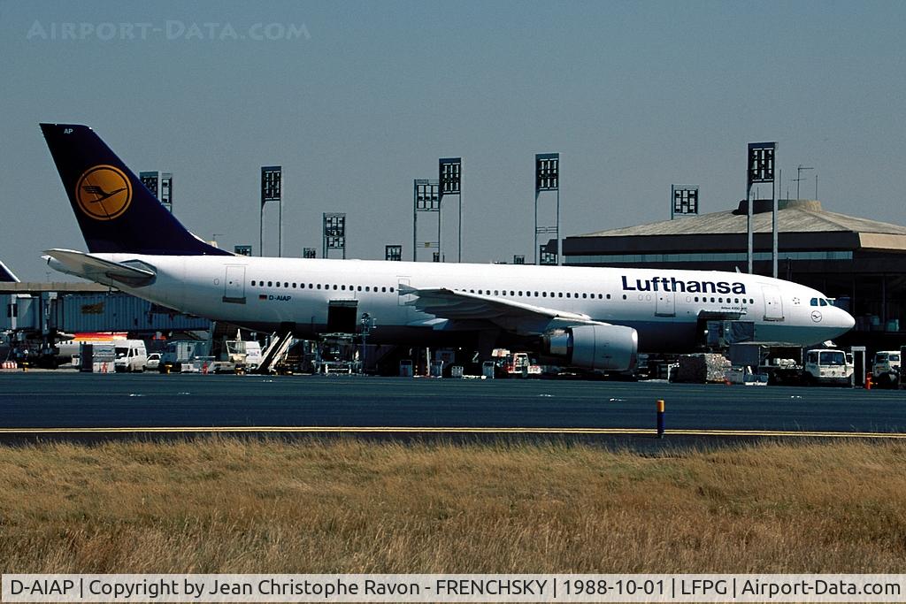 D-AIAP, 1987 Airbus A300B4-603 C/N 414, 