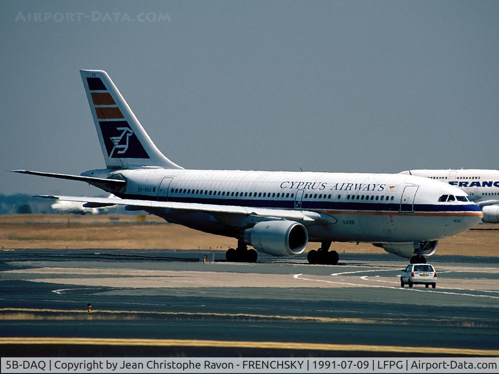 5B-DAQ, 1983 Airbus A310-203 C/N 300, Cyprus Airways (broken up LFLX)