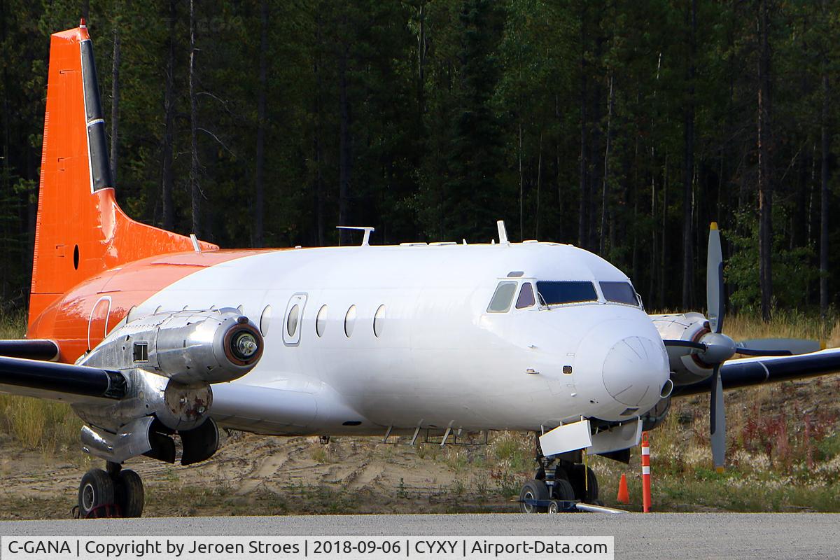 C-GANA, 1978 Hawker Siddeley HS.748 Series 2A C/N 1758, whitehorse