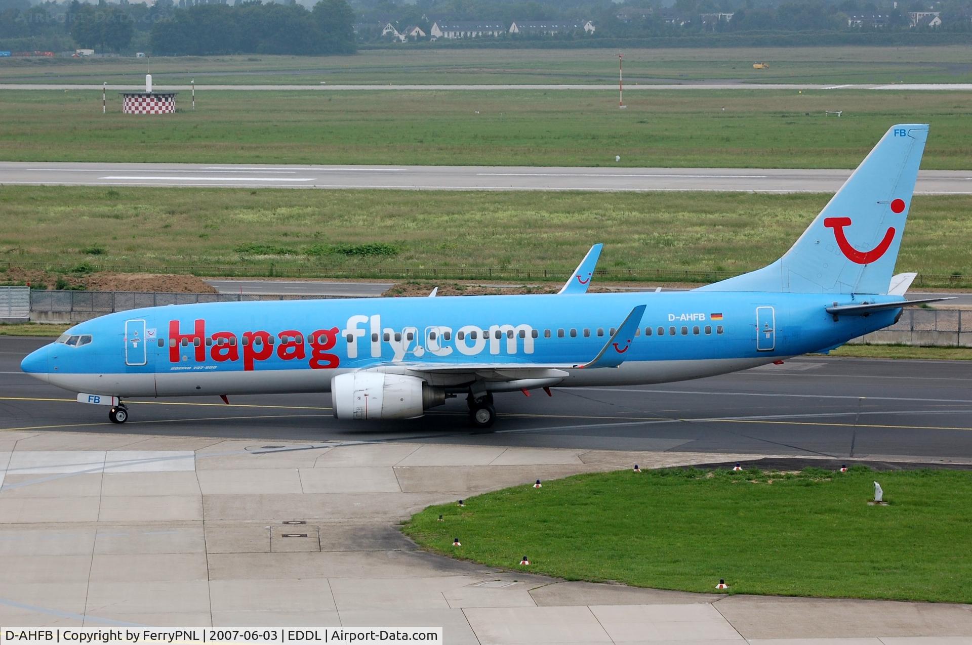 D-AHFB, 1997 Boeing 737-8K5 C/N 27982, Hapag B738