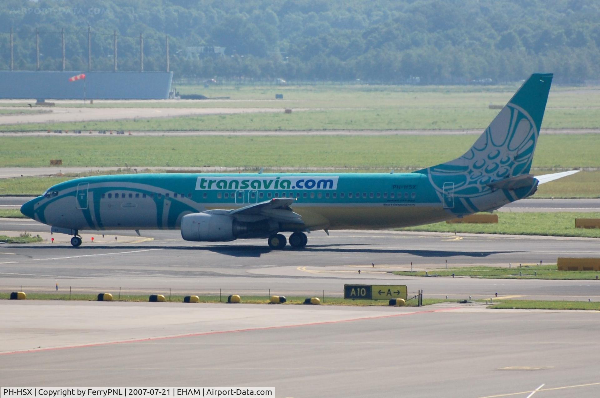 PH-HSX, 1999 Boeing 737-8Q8 C/N 28225, Caribbean B738 operated 2 months for Transavia in 2007