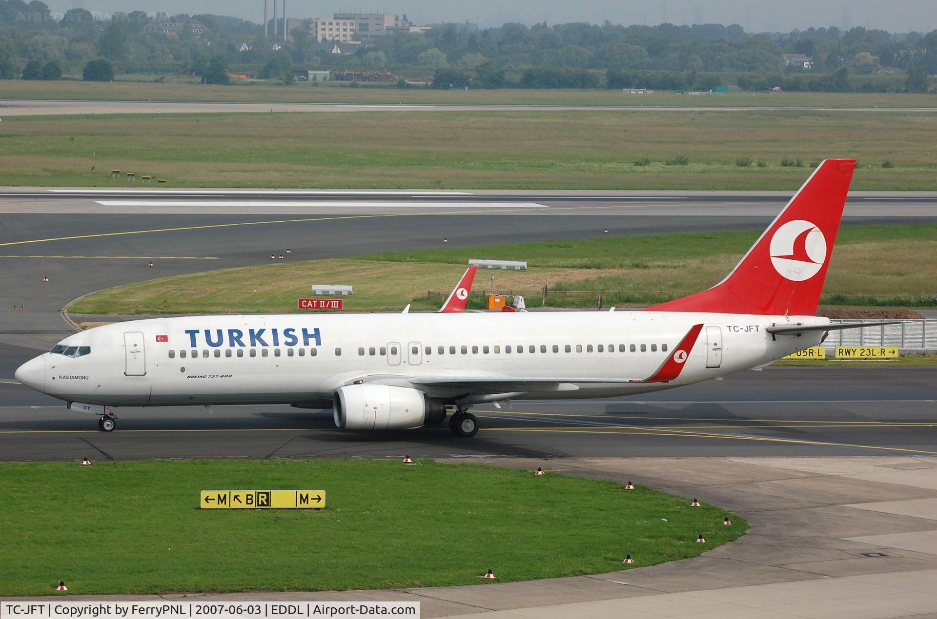 TC-JFT, 1999 Boeing 737-8F2 C/N 29780, Turkish B738