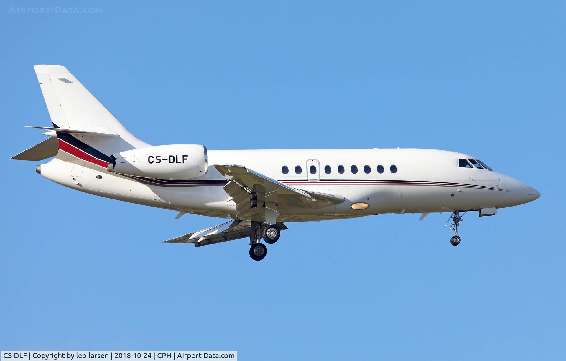 CS-DLF, 2007 Dassault Falcon 2000EX C/N 134, Copenhagen 24.10.2018