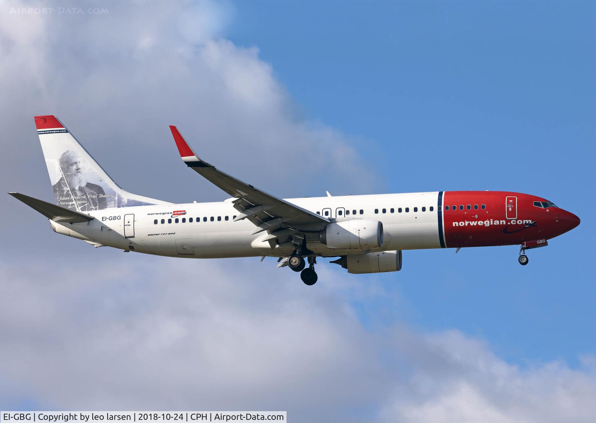 EI-GBG, 2013 Boeing 737-8JP C/N 39023, Copenhagen 24.10.2018
