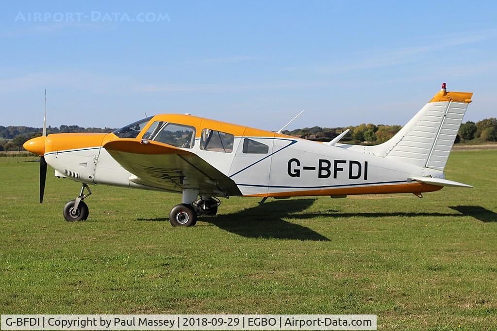 G-BFDI, 1977 Piper PA-28-181 Cherokee Archer II C/N 28-7790382, Visiting Aircraft. Ex:-N2205Q.