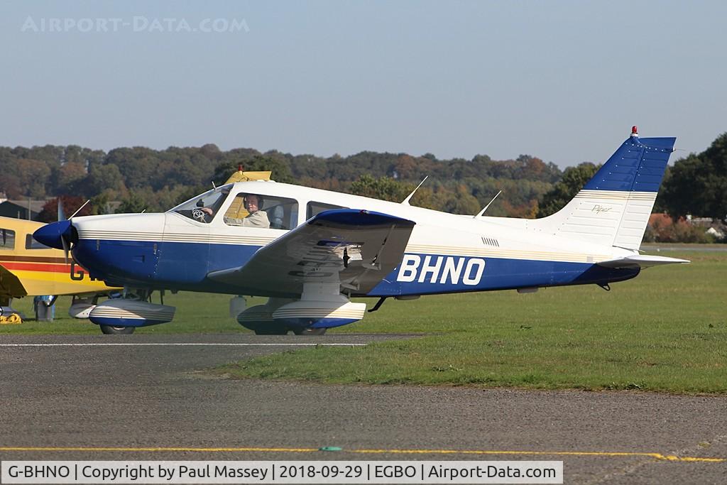 G-BHNO, 1980 Piper PA-28-181 Cherokee Archer II C/N 28-8090211, Visiting Aircraft. Ex:-N81413