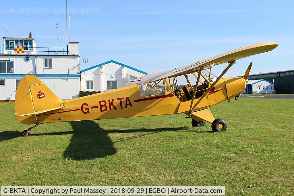 G-BKTA, 1953 Piper L-18C Super Cub (PA-18-95) C/N 18-3223, Visiting Aircraft. Ex:-OO-HBA