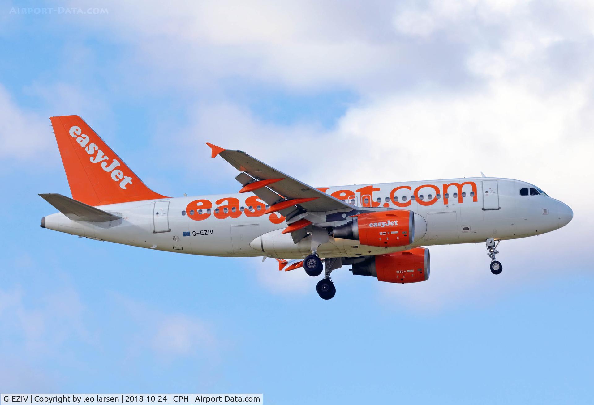 G-EZIV, 2005 Airbus A319-111 C/N 2565, Copenhagen 24.10.2018