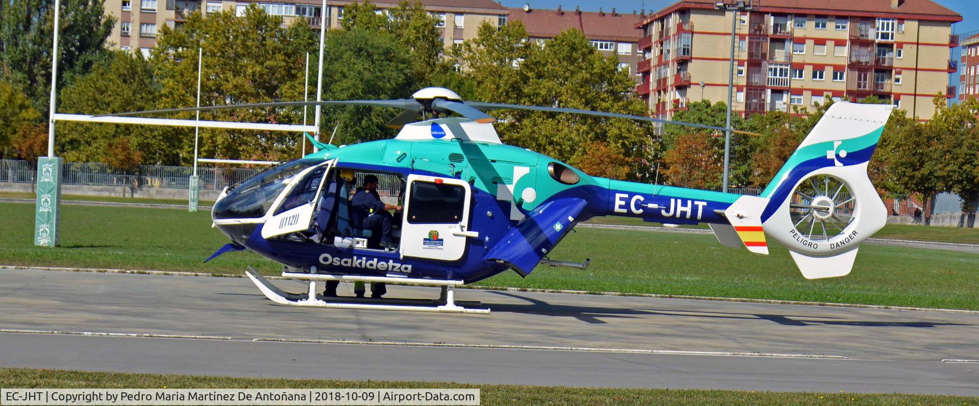 EC-JHT, 2005 Eurocopter EC-135T-2 C/N 0396, Vitoria-Gasteiz - Euskadi - España