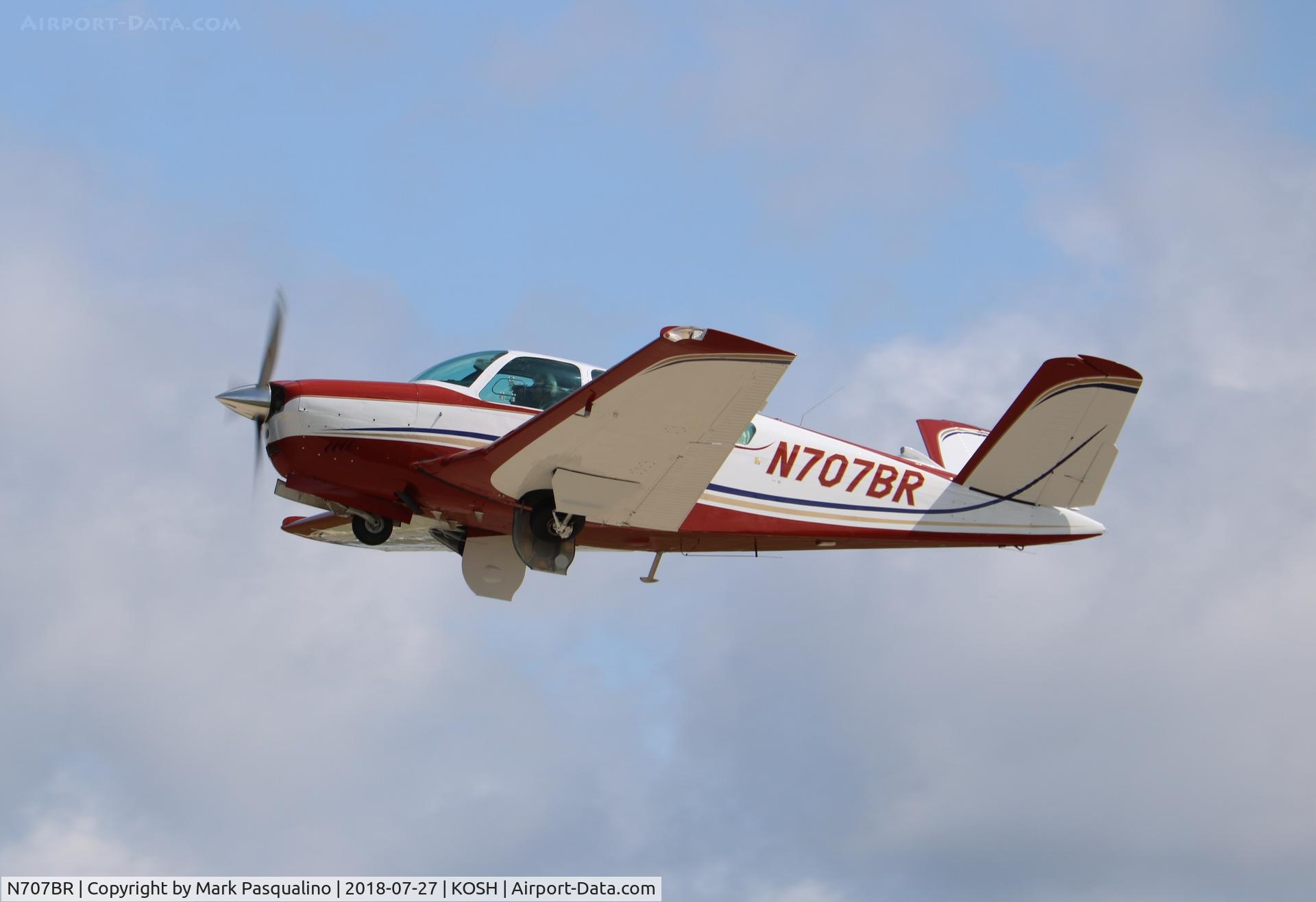 N707BR, 1966 Beech V35 Bonanza C/N D-8312, Beech V35