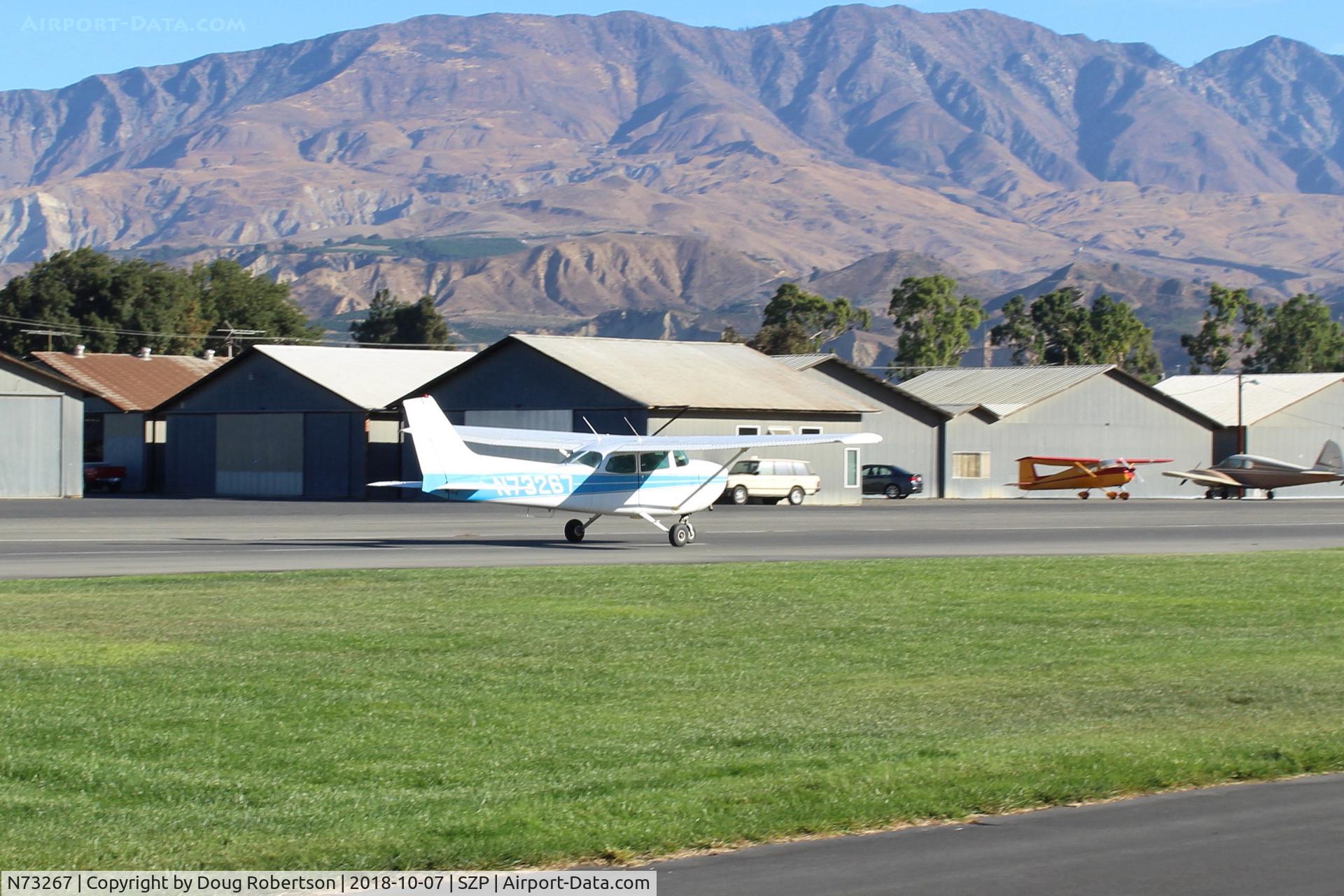 N73267, 1976 Cessna 172M C/N 17267344, 1976 Cessna 172M SKYHAWK, Lycoming O-320-E2D 150 Hp, takeoff roll Rwy 04