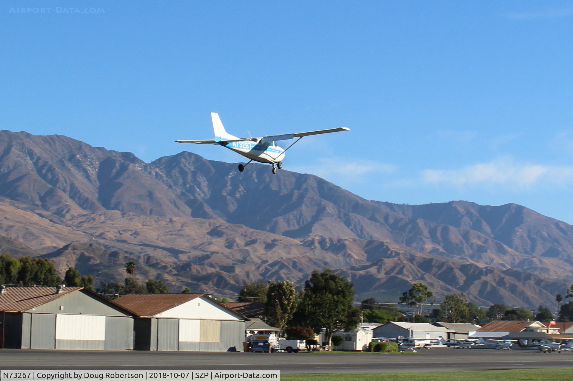 N73267, 1976 Cessna 172M C/N 17267344, 1976 Cessna 172M SKYHAWK, Lycoming O-320-E2D 150 Hp, balked landing go around climb Rwy 04, note flaps position