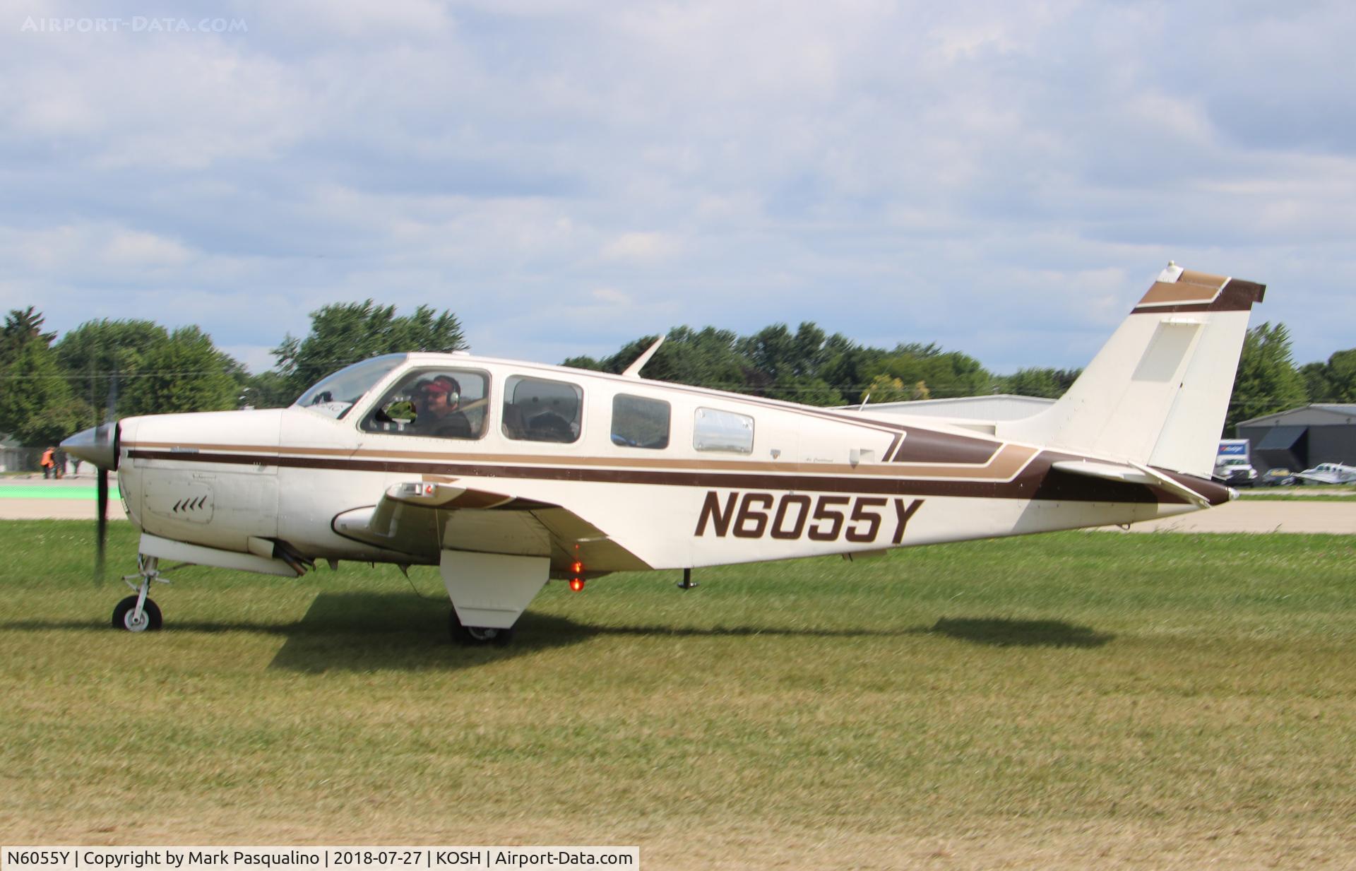N6055Y, 1979 Beech A36 Bonanza 36 C/N E-1503, Beech A36