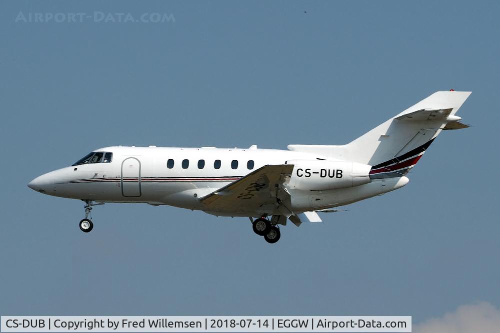 CS-DUB, 2008 Raytheon Hawker 750 C/N HB-0005, 
